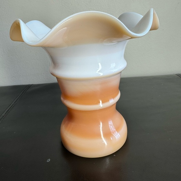 Slag Glass Vase AltaGlass Art Glass Vase - Picture 3 of 8